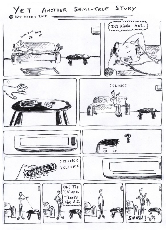 Yet Another Semi-True Story: a comic | Ray-Comics